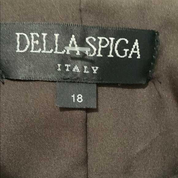Fella Spiga Two piece dark brown woman’s suit - Picture 2 of 4